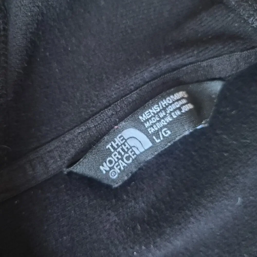 The North Face Men's Black and Gray Jacket Size L